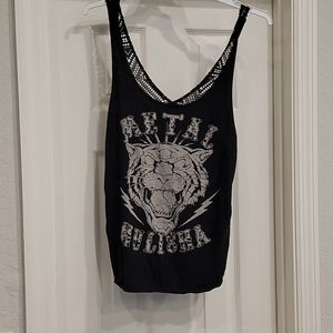 Womens Metal mulisha tank top.